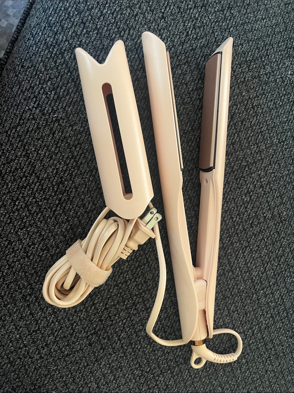 Kristin Ess Pink Ceramic Hair Straightener - Compact Electric Styling Iron - Picture 2 of 6
